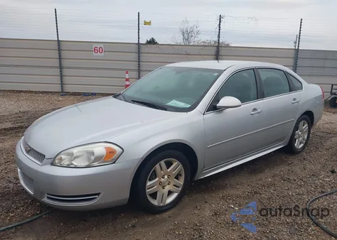 2012 Chevrolet Impala Lt z USA, uszkodzony, nr VIN 2G1WG5E32C1277143